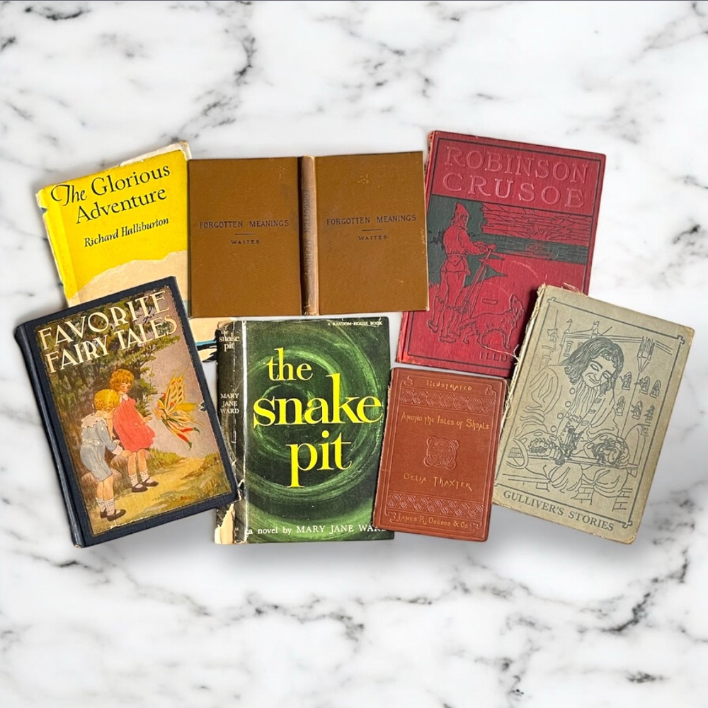 Vintage Book Covers Collection